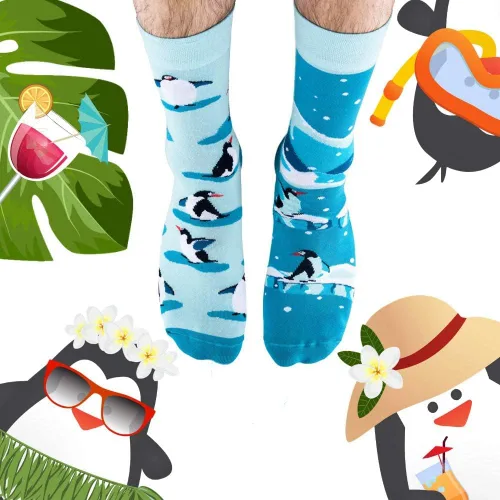 Vista 3 de TODO Calcetines divertidos para hombres, mujeres - novedad vestido calcetines para hombre divertido regalo de Navidad, calcetines divertidos