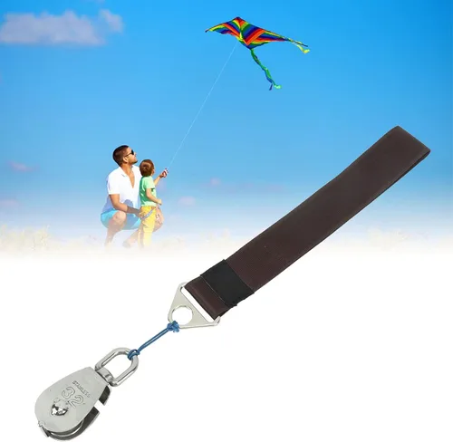 Vista 9 de RiToEasysports Herramienta de prensa de cuerda de cometa, reduce la presión de la mano de metal y Oxford Rapid Spin Metal Tirador de prensa
