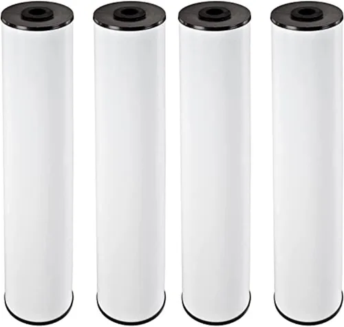 Vista 9 de Pentair Pentek RFFE10-BB - Filtro de agua azul grande, 10 pulgadas, cartucho de repuesto de reducción de hierro de flujo radial para toda la casa