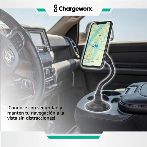 Vista 8 de Soporte magnético para teléfono de automóvil para iPhone MagSafe y Android