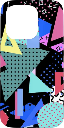 Vista 14 de 80s Geometric Memphis Pattern Vintage 1980s 90s Phone Cover Case for iPhone 17