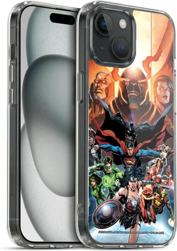 Vista 75 de Head Case Designs Funda de gel con licencia oficial de la Liga de la Justicia DC Comics #10 Darkseid War Comic Book Cover