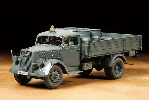Vista 3 de Tamiya 35291 1/35 Alemán 3Ton 4x2 Camión de Carga Kit de Modelo de Plástico