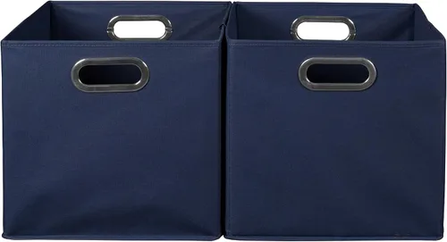 Vista 4 de Niche Cubo - Papelera plegable de tela, Polipropileno