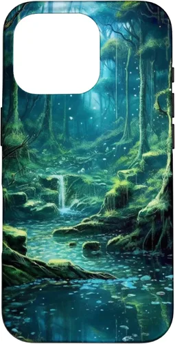 Vista 20 de iPhone 16 fantasy and enchanted Magic forest Case