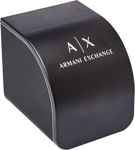 Vista 6 de AX Armani Exchange Men's Automatic Self-Winding Watch with Leather, Silicone, or Stainless Steel Band