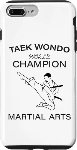Vista 9 de iPhone 14 Teak Wondo Campeón Mundial - Artes Marciales - Estuche de combate MMA