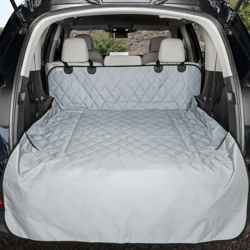 Vista 9 de Transportín para maletero de SUV para perros, empresa con base en EE. UU., S, Negro