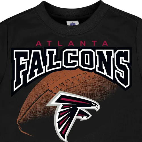 Vista 9 de Gerber NFL - Paquete de 3 camisetas de manga corta para bebé Falcons (paquete de 3)