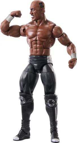 Vista 5 de WWE MATTEL Elite Figura de acción SummerSlam Zeus con accesorio y piezas Mr. Perfect Build-A-Figure