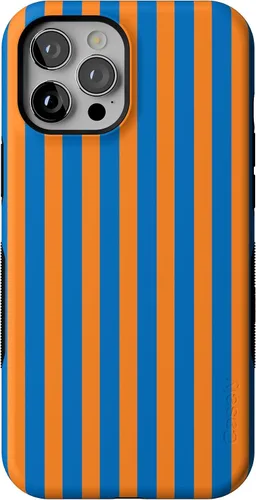 Vista 35 de Casely Funda para iPhone 12 Pro Max Always Vibing Retro Diseño protector audaz Diseño compatible con MagSafe