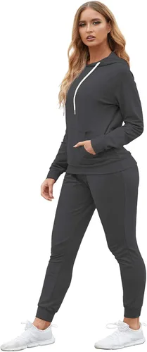 Vista 11 de Fixmatti Sudadera con capucha y bolsillos para mujer