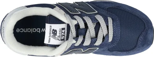 Vista 4 de New Balance Tenis de moda 574 V1 para niños