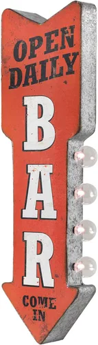 Vista 49 de American Art Decor AAD Off The Wall - Rótulos LED para marquesina