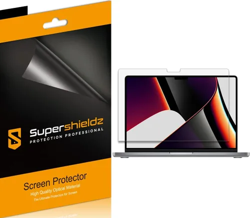 Vista 5 de Supershieldz (3 Pack) Protector de Pantalla Antirreflejos (Mate) Diseñado para MacBook Pro de 13 Pulgadas (2016-2022 / M1, M2)