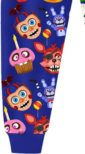 Vista 8 de IbdrY Freddy's - Juego de camisa de juego para niños, camiseta y pantalones, 2 piezas, caricaturas, gráfico, casual, manga larga, ropa para el hogar