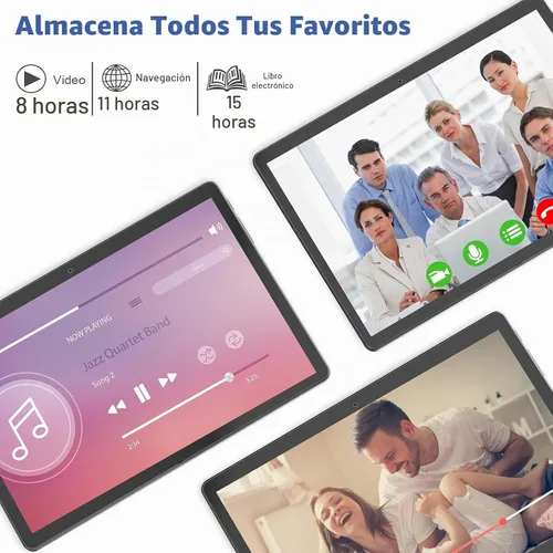 Vista 7 de FEONAL Tablet Tablet Android de 10.1 pulgadas 2025 Última actualización Procesador Octa-Core con 64 GB de almacenamiento, cámara dual de 13MP+5MP