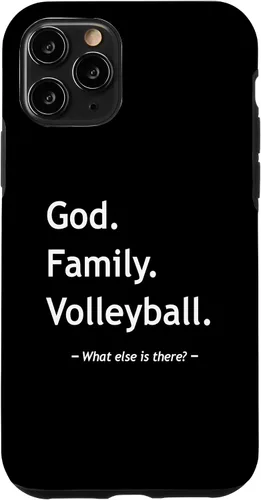 Vista 29 de Christian Faith Christianity God Family Volleyball Case for iPhone 17