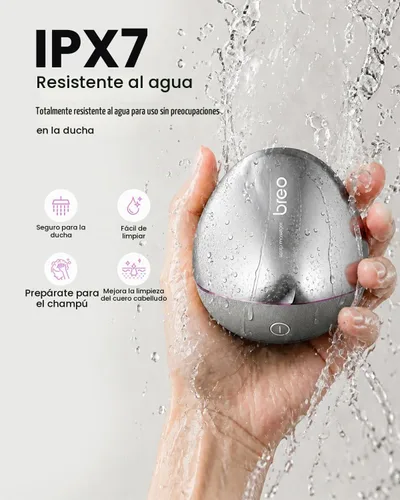 Vista 7 de Breo Scalp Mini Pro masajeador eléctrico del cuero cabelludo con amasado