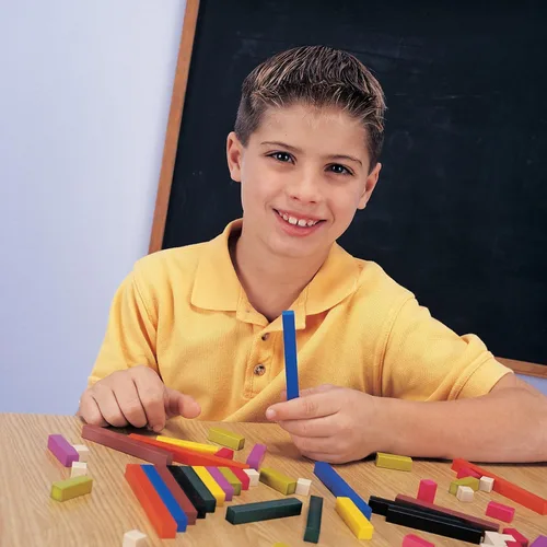 Vista 3 de Learning Resources Juego de regletas de Cuisenaire, para grupos pequeños, de plástico.