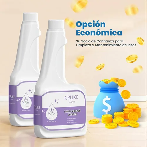Vista 9 de CPLIKE Lavender Scented Floor Cleaning Solution Compatible with eufy C28 Lavender Version