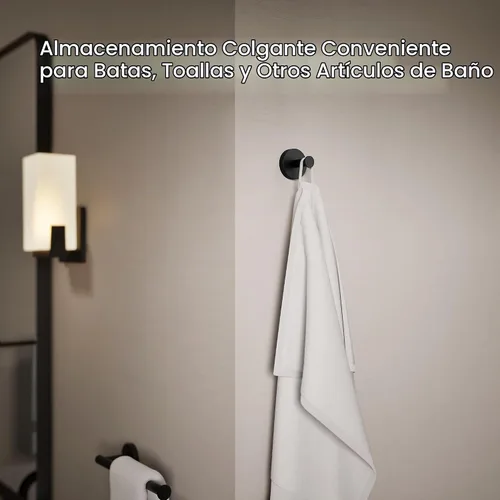 Vista 3 de Kohler 27290-BL Elate® - Gancho para bata, color negro mate