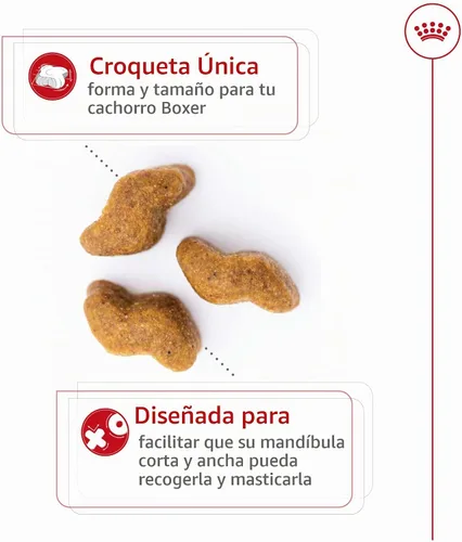 Vista 3 de ROYAL CANIN Boxer Puppy - Alimento seco para perros, bolsa de 30 libras