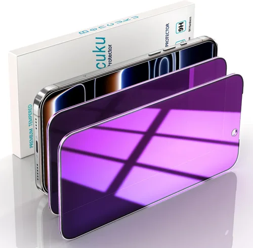 Vista 12 de Paquete de 2 protectores de pantalla de privacidad para iPhone 13 Negro