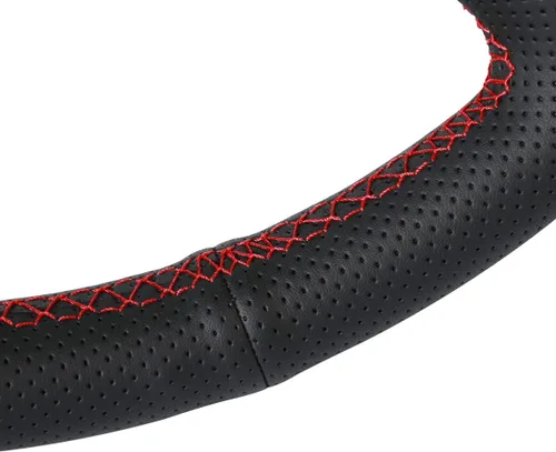 Vista 3 de MEWANT Funda para volante para Toyota Tacoma Tundra 4Runner Sienna Highlander Sequoia Land Cruiser Prado 120 Land Cruiser Hilux LS400 GX GX470