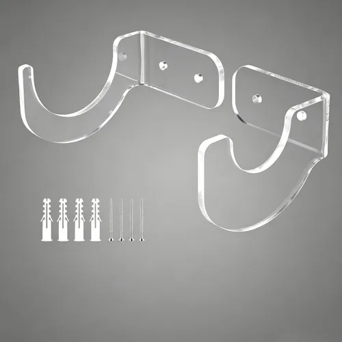 Vista 11 de TOPNEW Soporte de Pared para Sable de Luz, Soporte y Exhibidor de Sable de Luz Acrílico Adecuado para Espadas, Sable de Luz, Regalo para Negro