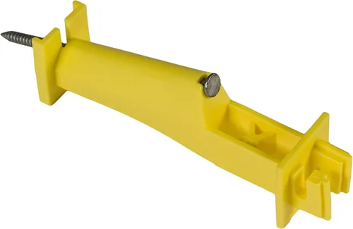 Vista 2 de Zareba IW5XNY-Z - Aislador extensor de clavo de 5 pulgadas, 25 por bolsa