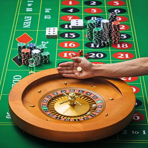 Vista 6 de Lunmon El juego de rueda de ruleta de madera de 20 pulgadas incluye rueda de madera maciza de 20 pulgadas con 4 bolas de ruleta de 47 x 23.6