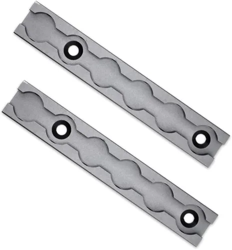 Vista 10 de VanEssential 6" Venture Track T-6 Aluminio L-Track Negra Anodizada (Perfil Rectangular) - Paquete de 2