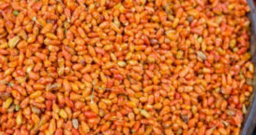 Vista 2 de Red Peppercorns Chilli Peppercorns molido (Ata Ijosi)