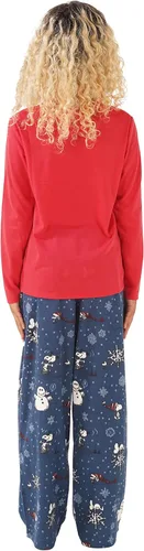 Vista 5 de Nite Nite Munki Munki Women's Ls Tee and Pant Jersey Pj Set