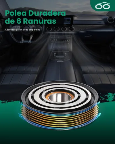 Vista 4 de SCITOO Embrague del compresor de CA para Subaru para Forester 2.5L 2011-2013