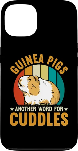 Vista 7 de Guinea Pigs Another Word For Cuddles Case for iPhone 16