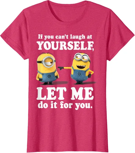 Vista 12 de Camiseta gráfica de Minions de Mi villano favorito: Ríete de ti mismo Negro