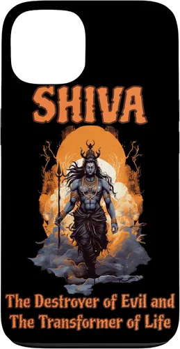 Vista 7 de Lord Shiva Destroyer Transformer Hindu God Spiritual Hippie Case for iPhone 16
