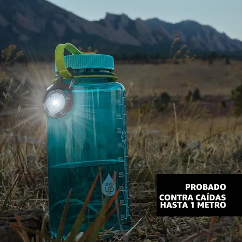 Vista 5 de Nite Ize Moonlit - Linterna micro recargable portátil para accesorios de campamento y equipo de senderismo, cuenta con clip de mosquetón con un