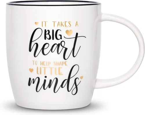 Vista 9 de ELEGANTPARK Regalos para Maestros para Regalos de Agradecimiento a Maestros para Mujeres Taza de Café Cumpleaños San Valentín Graduación Acción