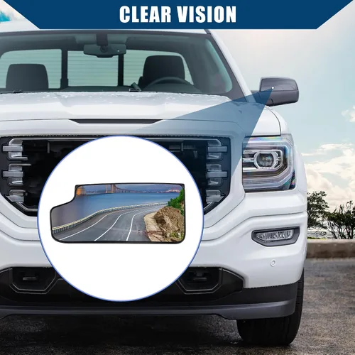 Vista 3 de 23444114 / Espejo retrovisor izquierdo/trasero para Chevy Silverado 1500 2016-2018 para GMC Sierra 2500 HD 2015-2019 / Espejo retrovisor