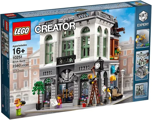 Vista 5 de Set de construcción LEGO Creador, banco, bloques de construcción 10251