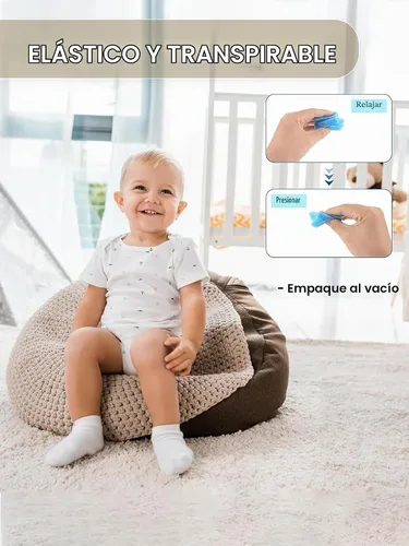 Vista 4 de HDMLDP Relleno de puf de 5 libras de alta densidad, relleno de espuma viscoelástica triturada para sofá, puf