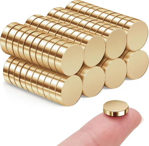 Vista 13 de SMARTAKE 45 piezas de imanes para refrigerador, imanes pequeños redondos de 6x2mm para nevera, imanes de neodimio premium multiusos para oficina