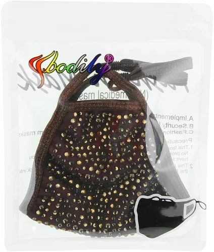 Vista 5 de CCbodily Máscara de Halloween Kunoichi para mujer máscara de mascarada collar de joyería para mujer