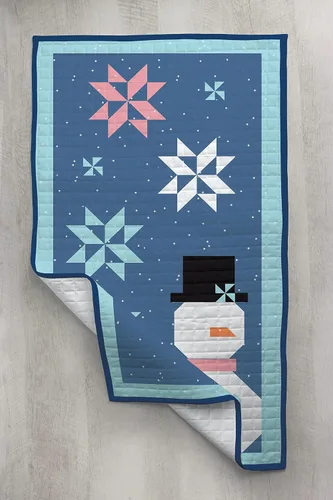 Vista 3 de Riley Blake Kit de proyecto de edredón del mes: diseños fáciles de hacer tú mismo para cada temporada, para acolchar, ropa, manualidades y Almohada