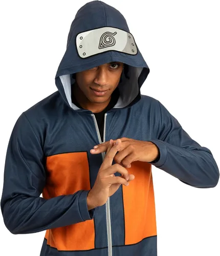 Vista 3 de Bioworld Naruto Shippuden - Traje de cosplay para adultos