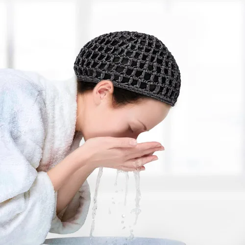 Vista 4 de Etercycle - 3 piezas de malla de ganchillo para el cabello para mujer