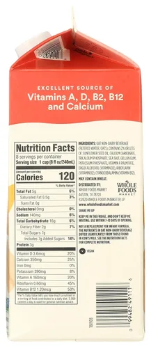 Vista 7 de 365 by Whole Foods Market Leche de avena original, 64 FZ